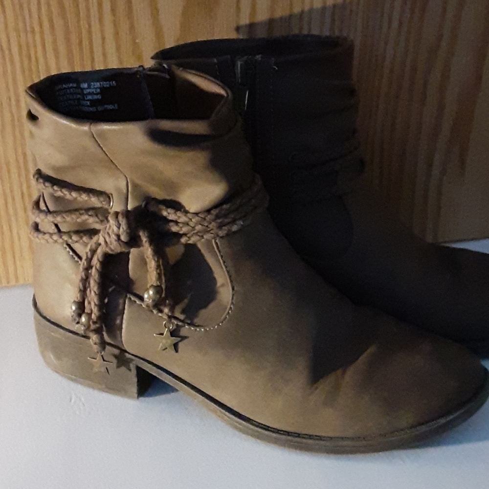 High heeled boots